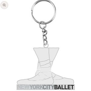 New York Ballet NYB Gorey Keychain BRAND NEW